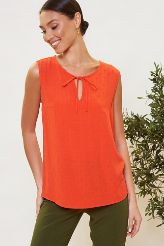 Блуза #205314Оранжевый