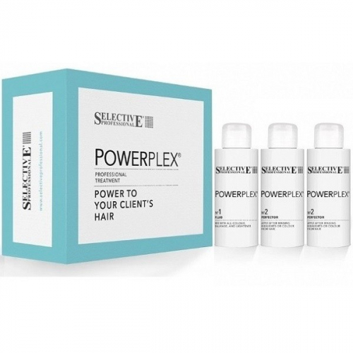 Selective Powerplex Проф набор Professional Treatment (100мл+ 100мл+ 100мл)