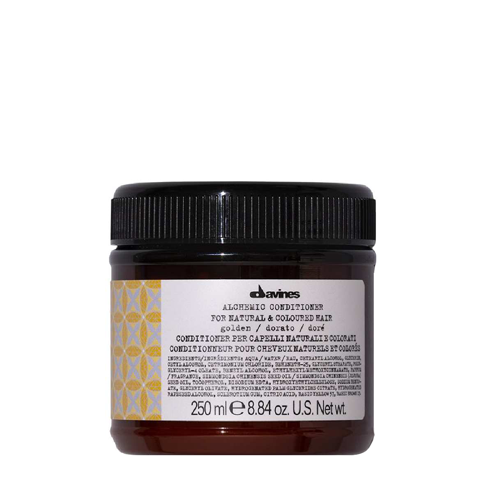 DAVINES Кондиционер оттеночный для натуральных и окрашенных волос Алхимик, золотой / ALCHEMIC 250 мл