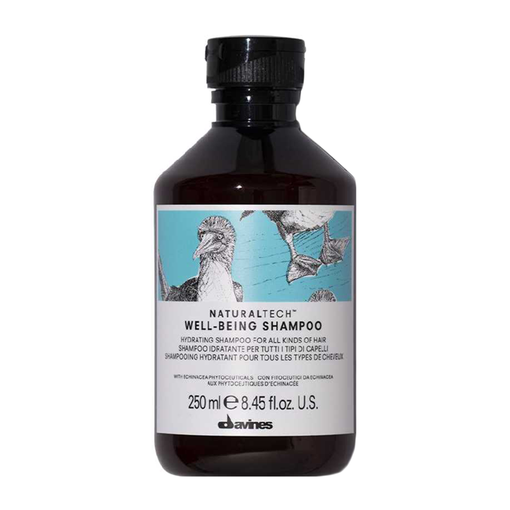 DAVINES Шампунь увлажняющий для всех типов волос / Well-Being NATURAL TECH 250 мл