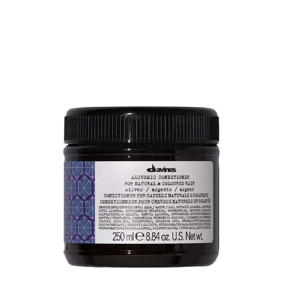 DAVINES Кондиционер оттеночный для натуральных и окрашенных волос Алхимик, серебряный / ALCHEMIC 250 мл