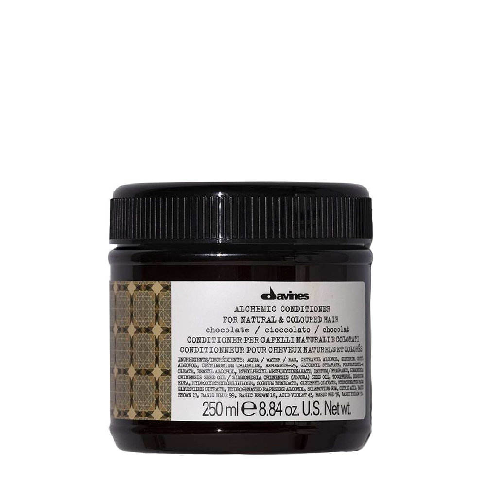DAVINES Кондиционер оттеночный для натуральных и окрашенных волос Алхимик, шоколад / ALCHEMIC 250 мл