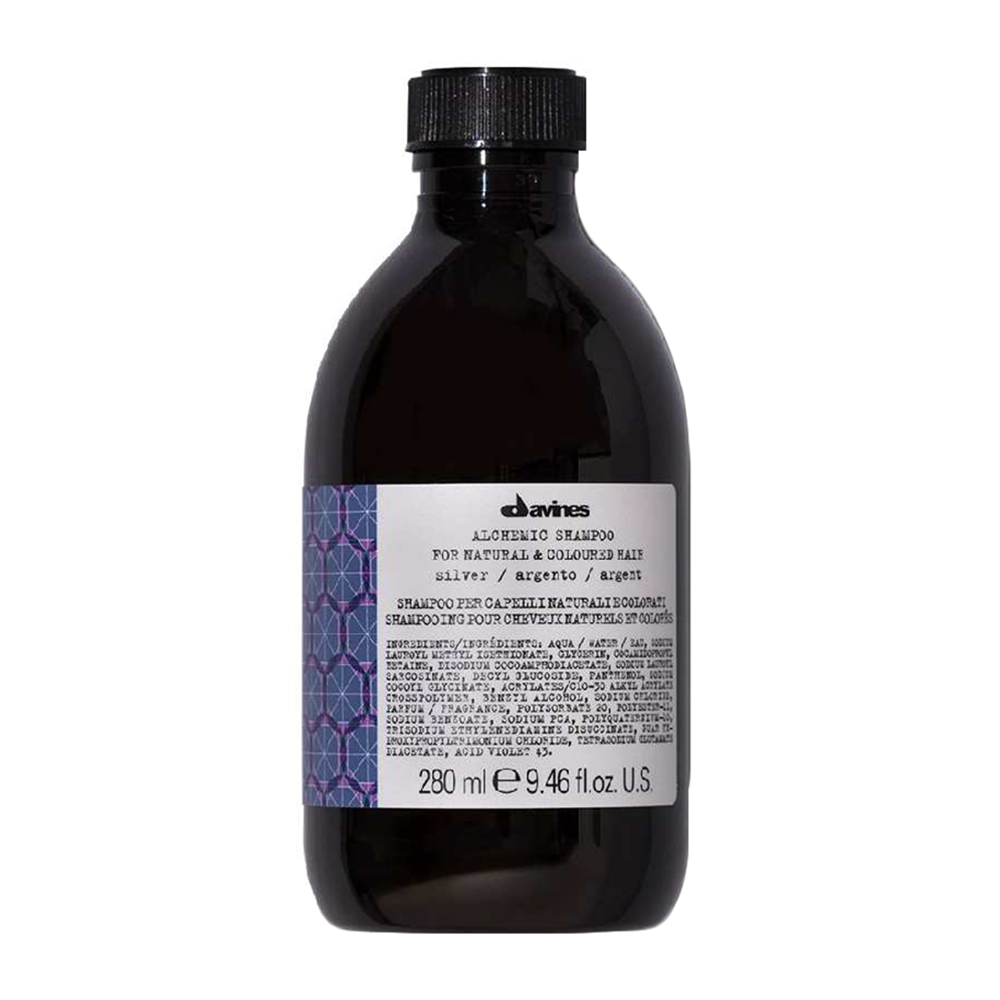 DAVINES Шампунь оттеночный для натуральных и окрашенных волос Алхимик, серебряный / ALCHEMIC 280 мл