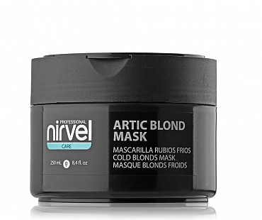 NIRVEL Маска для восстановления, увлажнения и поддержания холодных оттенков блонд / ARTIC BLOND MASK 250 мл