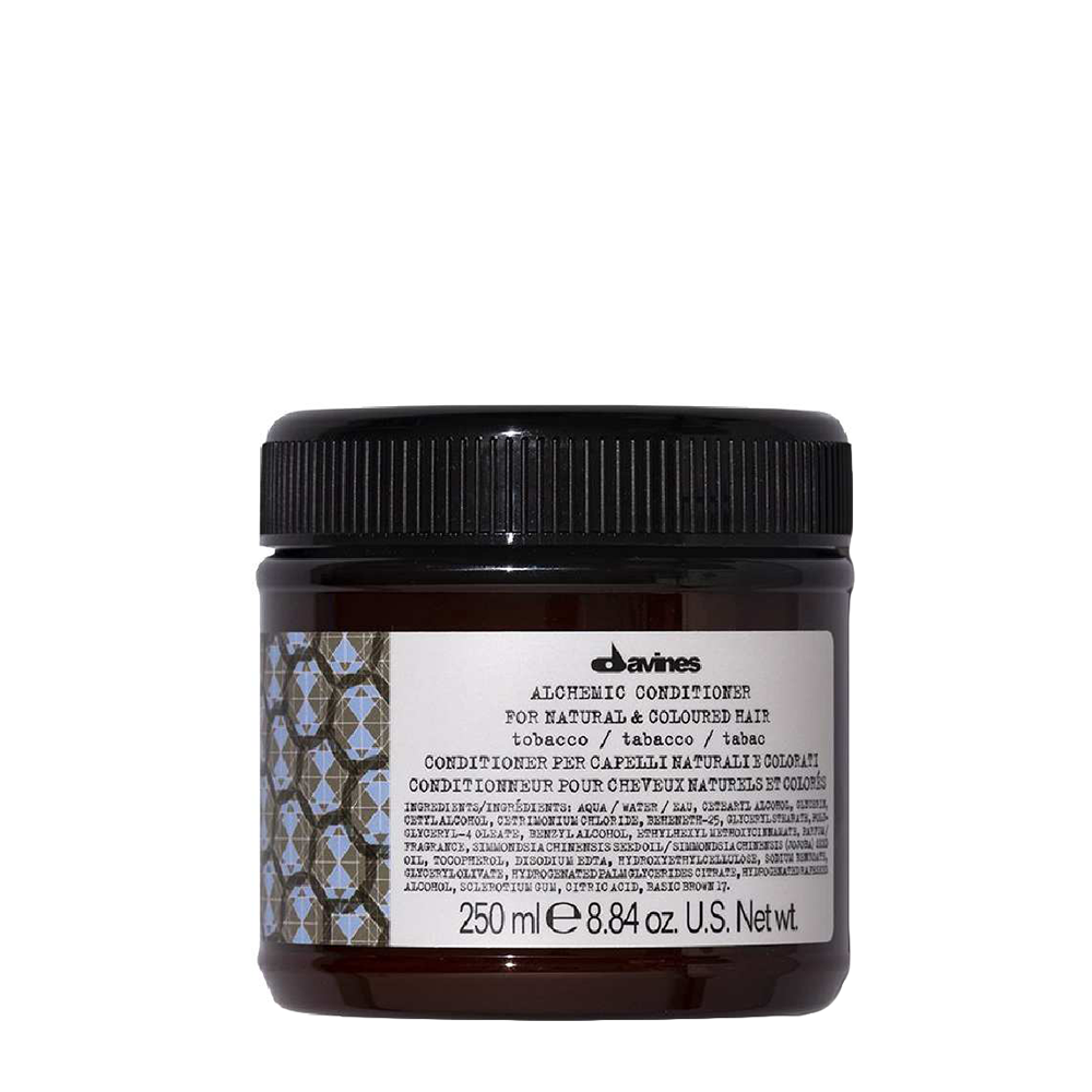 DAVINES Кондиционер оттеночный для натуральных и окрашенных волос Алхимик, табак / ALCHEMIC 250 мл