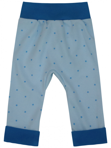 Голубые штанишки со звездочками 