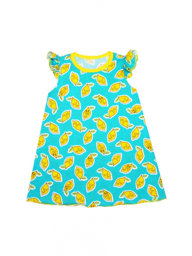 Платье с лимонами 
