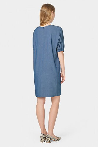 Платье #180365Серо-синий