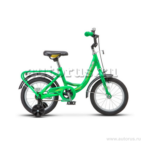 Велосипед 14 детский STELS Flyte (2018) количество скоростей 1 рама сталь 9,5 зеленый