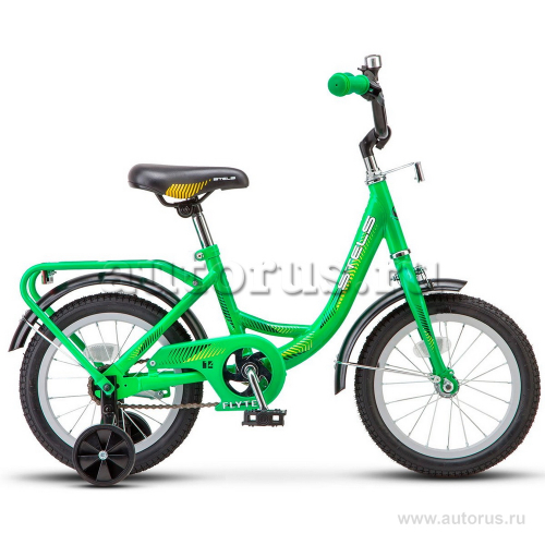 Велосипед 16 детский STELS Flyte (2018) количество скоростей 1 рама сталь 11 зеленый