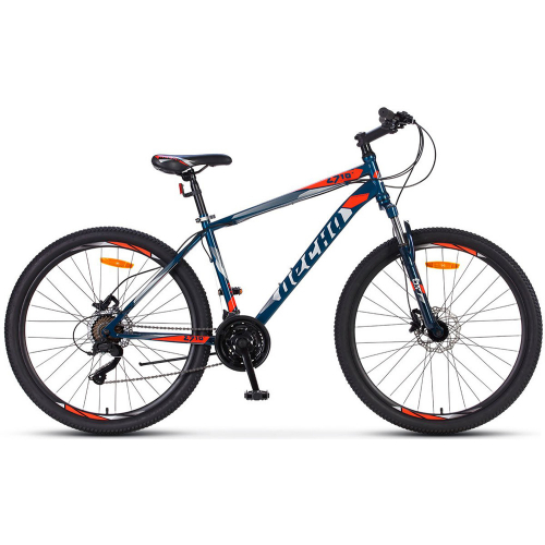 Велосипед 27,5 горный ДЕСНА 2710 D (2020) количество скоростей 24 рама сталь 17,5 синий/зеленый