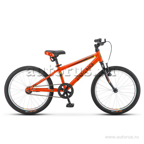 Велосипед 20 подростковый STELS Феникс (2018) количество скоростей 1 рама сталь 11 оранжевый