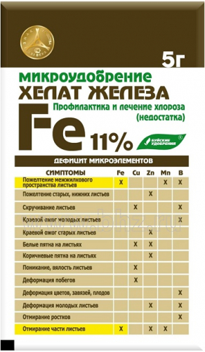 БХЗ Хелат Железа 5 г/30 шт Буй