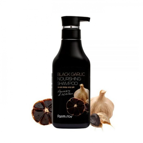 Питательный шампунь с экстрактом черного чеснока Black Garlic Nourishing Shampoo 530мл