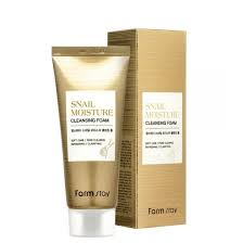 FarmStay Snail Moisture Cleansing Foam Увлажняющая очищающая пенка с муцином улитки 100мл