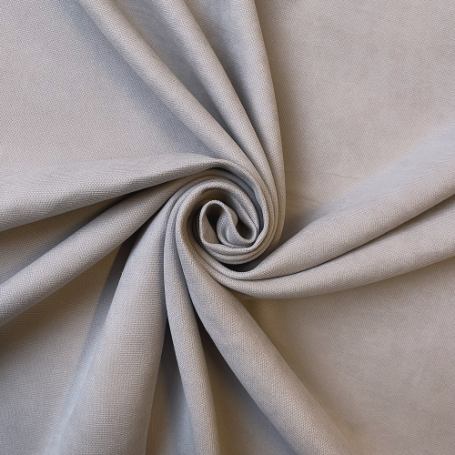 Портьерная ткань КАНВАС M02 №6 бежево-серый 300 см