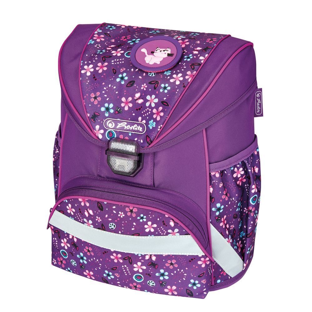 Ранец Herlitz ULTRALIGHT PLUS Flowers с наполнением