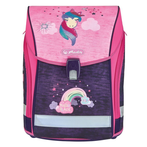 Ранец Herlitz MIDI PLUS Unicorn с наполнением