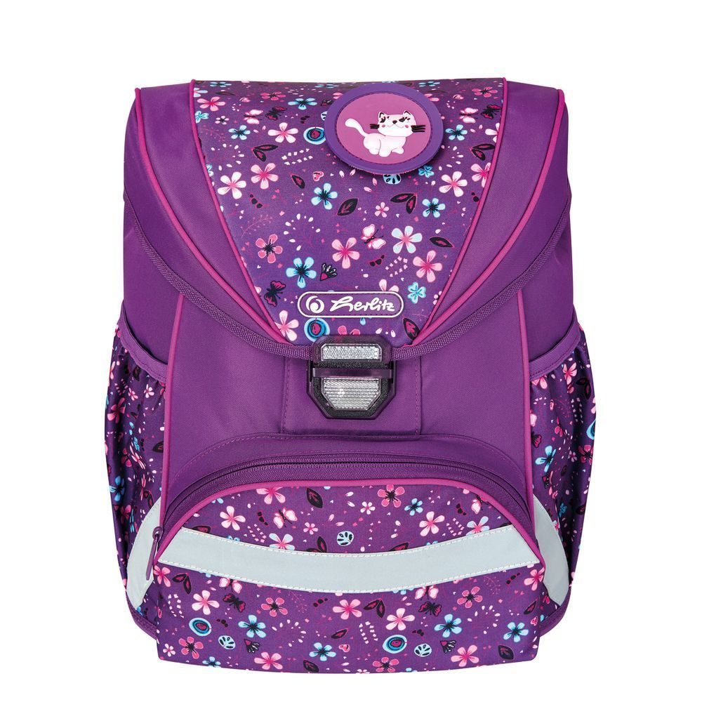 Ранец Herlitz ULTRALIGHT PLUS Flowers с наполнением
