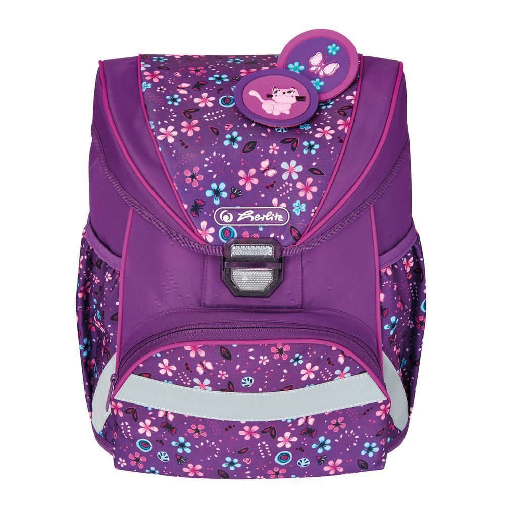 Ранец Herlitz ULTRALIGHT PLUS Flowers с наполнением