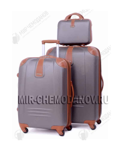 Комплект из 2-х чемоданов “Dielle 255” “Dark brown”