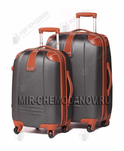 Комплект чемоданов “Dielle 255” “ANTHRACITE”