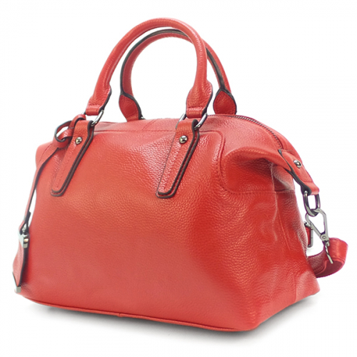СКИДКА. Женская сумка Borgo Antico. Кожа. 8007 red
