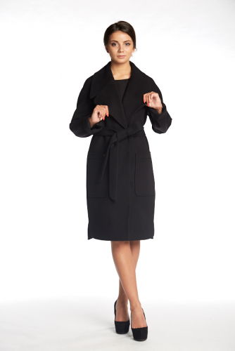 Пальто женское демисезонное 20270  (черный)