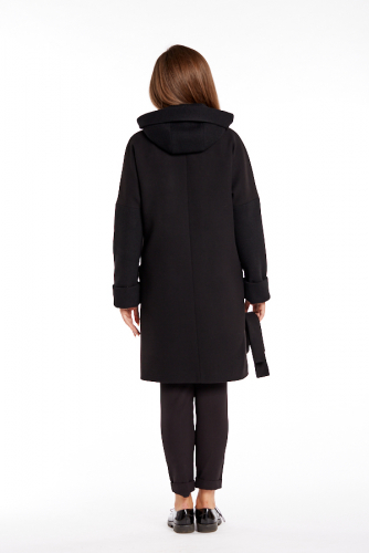 Пальто женское демисезонное 20507  (черный)