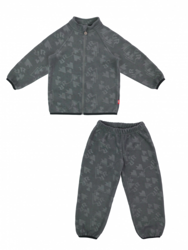Комплект флисовый детский (куртка + брюки) grey
