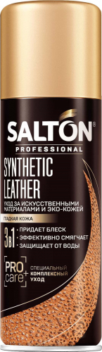 SALTON PROFESSIONAL Synthetic leather Ср-во д/ ухода за обувью из глад. искусственной и эко-кожи