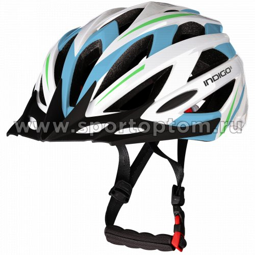 Шлем велосипедный взрослый INDIGO 21 вентиляционных отверстий IN069