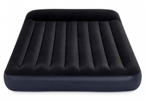 Надувной матрас Pillow Rest Classic 152х203х25см с подголовником, уп.3