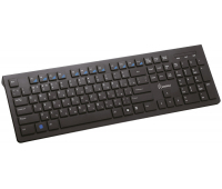Клавиатура Smartbuy Slim 206, USB мультимедийная, черный SBK-206US-K
