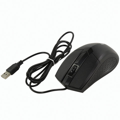 Мышь проводная DEFENDER Optimum MB-270, USB, 2 кнопки + 1 колесо-кнопка, оптическая, черная, (52270) 512863/284285