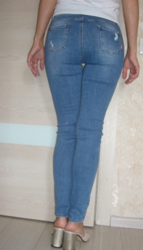 GJN011066 джинсы женские, медиум/лайт