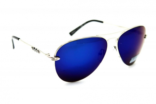 солнцезащитные очки KAIDAI - 15010 метал сиреневый