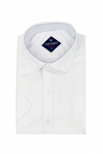 Рубашка мужская (кор. рукав, S-3XL) №ИРАXR015 - S-3XL