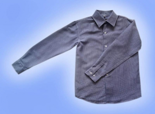 Рубашка дм арт. РМ-941 т.синяя с белым