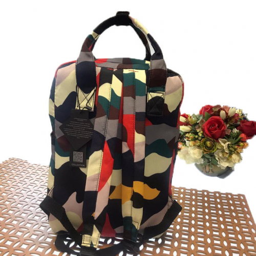 Стильный городской рюкзак Lovekan из износостойкой ткани цвета мультиколор.