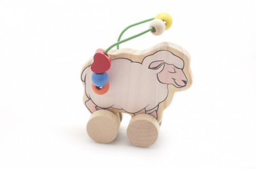 Лабиринт-каталка Мир деревянных игрушек Овца MD-D366,