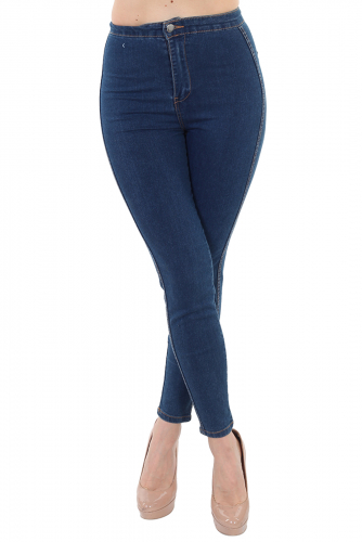 Зауженные женские джинсы – хитовый фасон «джеггинсы» №8023