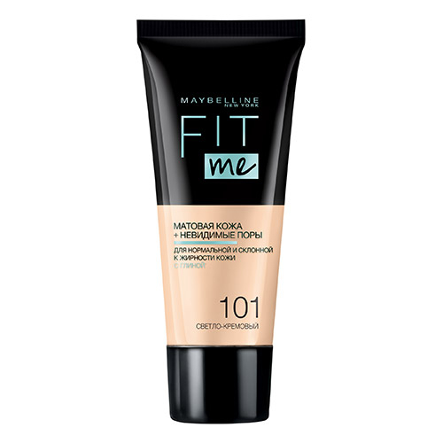 Мейб. тон. крем  Фит Ми  101 светло-кремовый
