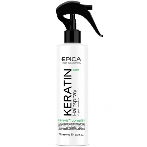 EPICA Спрей кератин для реконструкции и глубокого восстановления волос 250мл