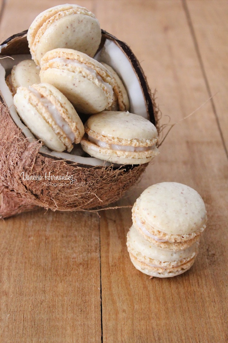 Macaroon с кокосом