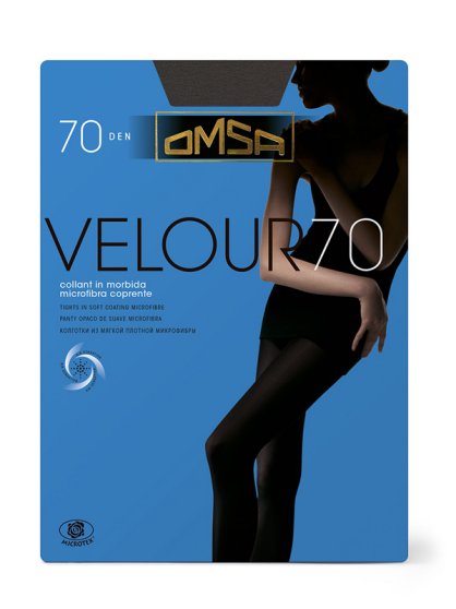 Колготки теплые, Omsa, Velour 70 microfibra оптом