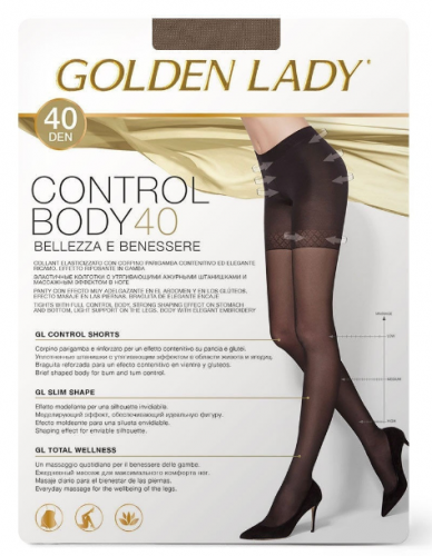 Колготки корректирующие, Golden Lady, Control Body 40 оптом