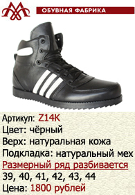 Зимняя обувь оптом: Z14K.