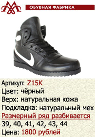 Зимняя обувь оптом: Z15K.