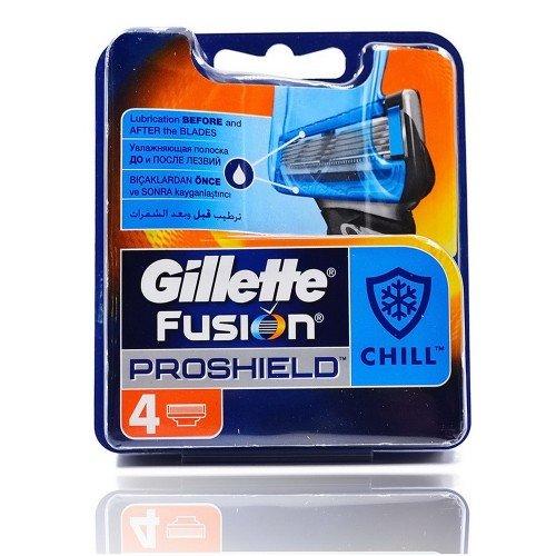 Gillette FUSION Proshield (4шт) EvroPack orig СП